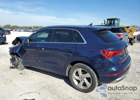 2020 Audi Q3 Premium z USA, uszkodzony, nr VIN WA1AECF35L1124816